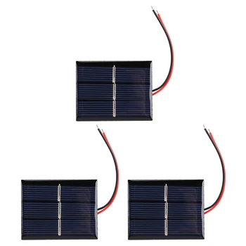 0,4 W 1.5 V Polisilicio Solar Epoxi Módulo Del Panel De Luz De La Celda Cargador De Batería De Juguete