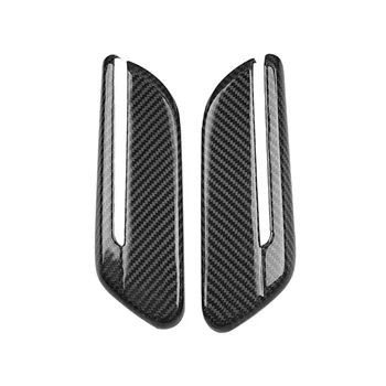 1Pair Coche de Fibra de Carbono Lado de la Señal de Giro de la Cubierta Recorte de Fender etiqueta Engomada de la Decoración para el MINI Cooper F55 F56 F57 2021 2022