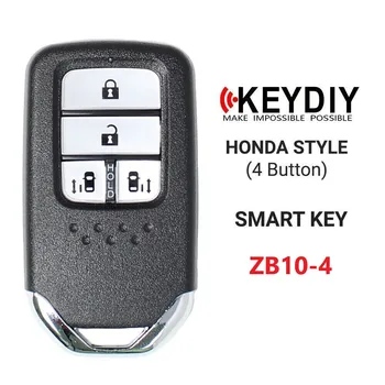 1PC KEYDIY KD Universal Inteligente de Proximidad Tecla del control Remoto Para Honda Estilo 4 Botones ZB10-4