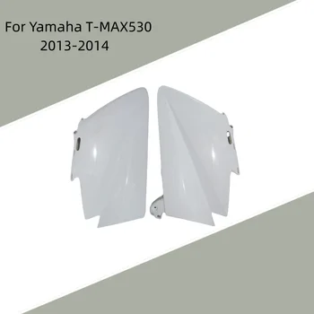 Accesorios de la motocicleta Sin pintar Cabeza Carenado Delantero redondeado de la cara Superior de la Placa de Inyección ABS Carenado Para Yamaha T-MAX530 2013-2014