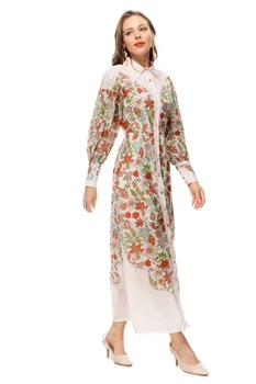 DC6027 Nuevas de Alta calidad de la Moda de las Mujeres de 2023 señora del Vestido de Lujo de la famosa Marca Europea de Diseño de fiesta vestido de estilo
