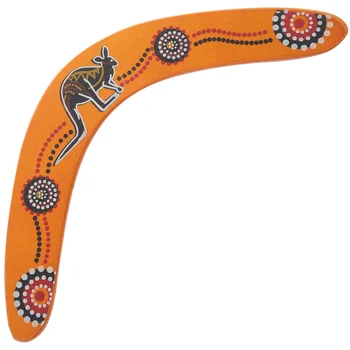 De madera Boomerang en forma de V de Regresar Boomerangs de Madera Maniobra Dart Boomerang para los Niños Varones Adultos Principiantes Tubos