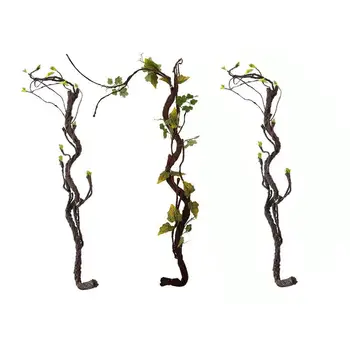 Los tamaños Reales Toque Falso Ramas de los Árboles de Rattan Artificial de la Flor de la Vid Home Hotel Jardín BRICOLAJE Decoración de Guirnalda Floral de Scrapbooking