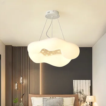 Lámpara colgante de Creative Cloud Casa de Estilo Moderno LED lámpara de Araña Salón Comedor de Techo Dormitorio Pisos de la Sala de la Lámpara de Iluminación de Interiores
