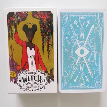 nueva baraja de Tarot oráculos tarjetas misteriosas adivinación Bruja Moderna cartas del tarot para las mujeres de las niñas juego de cartas de juego de mesa