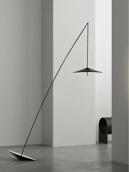Nórdicos postmoderna neto de la celebridad pescador de la lámpara vaso de pesca piso de la sala de la lámpara simple