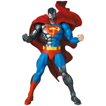 Original MAFEX Nº 164 CYBORG SUPERMAN el REGRESO DE SUPERMAN En Stock Anime de la Colección de Figuras de Juguetes de modelos
