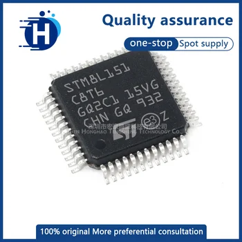 Original STM8L151C8T6 lqfp-4816mhz/64 KB de flash/8 bits del microcontrolador de MCU
