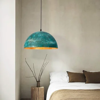 Retro Wabi Sabi Diseñador de Lámparas para la Cocina Dormitorio del Hotel de la Lámpara Colgante Hanglamp Arte Estético Decoración de la Habitación de Iluminación Aparato